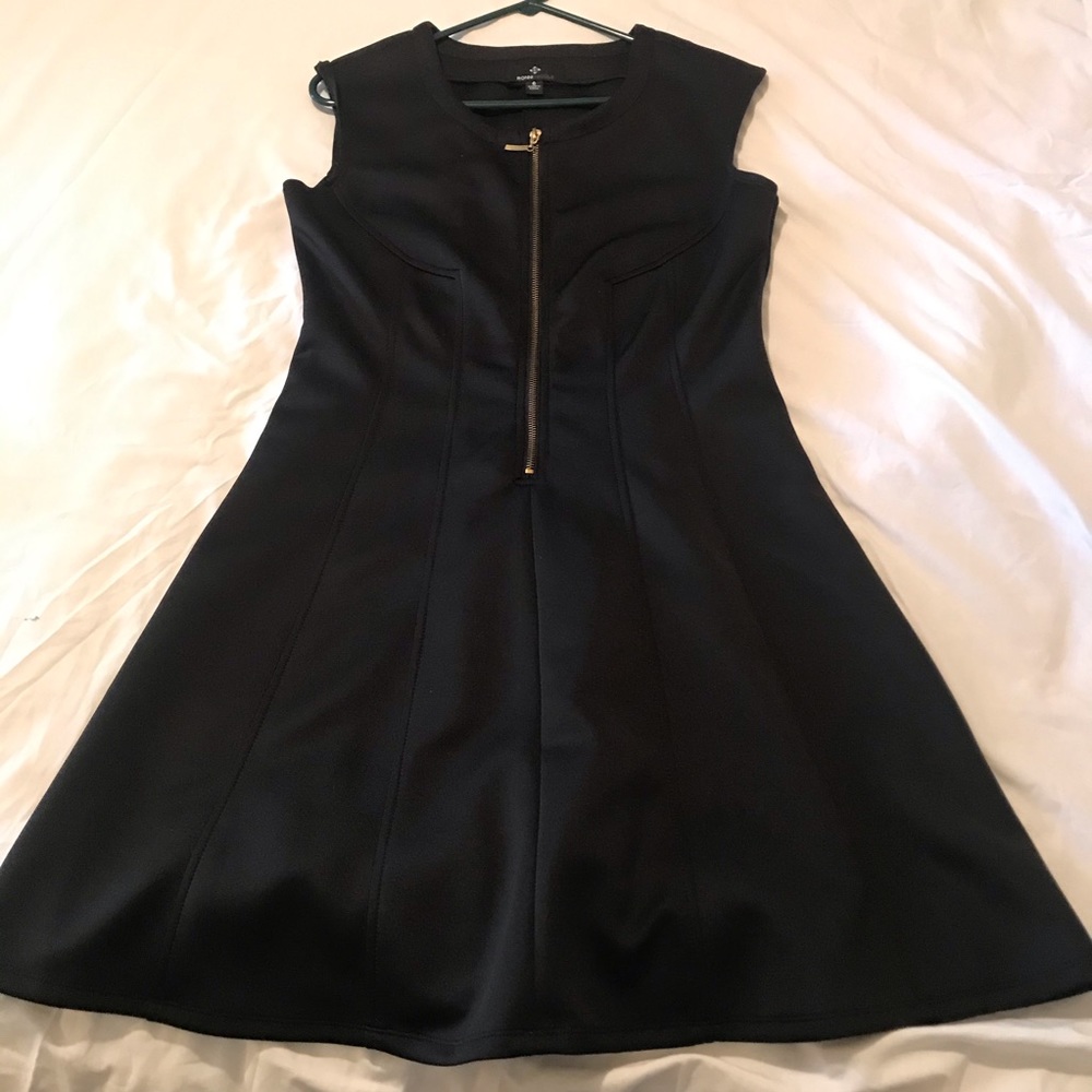 Black Dress with zipper in front